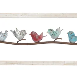 Metal Bird Wall Decor White - Olivia & May -Olivia & May GUEST ae1e64bd f8a6 451c b63f 513e62c3d014