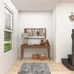 Set Of 2 Cowhide Leather Decorative Boxes Brown/White - Olivia & May -Olivia & May GUEST ae4bcc35 2c3b 4097 9853 e0564d18798b