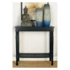 Wood Traditional Rectangular Console Table Black - Olivia & May -Olivia & May GUEST aeffdafd 6851 481b a5d9 cb6b41f18b0f