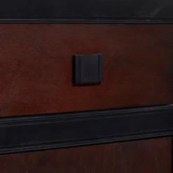 Contemporary Small Wood Cabinet Dark Brown - Olivia & May -Olivia & May GUEST af9bfd87 8c9d 4c4c a50d c8ea0fcc7ce0