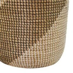 Set Of 2 Seagrass Storage Baskets Brown - Olivia & May -Olivia & May GUEST b0346705 f453 4a93 8902 9ac858f6a979
