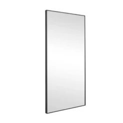 Wood Wall Mirror With Thin Frame – Olivia & May -Olivia & May GUEST b07da3fd bd93 49d6 bf0e bcc500c4653f