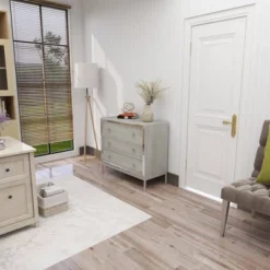 Glam Painted Wood And Mirror Chest White - Olivia & May -Olivia & May GUEST b1c1bf82 981e 44b9 ba69 226b131f3536