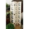 Farmhouse Chinquapin Wood Rectangle Room Divider Screen White - Olivia & May 1 Farmhouse Chinquapin Wood Rectangle Room Divider Screen White - Olivia & May -Olivia & May GUEST b26679f1 beb3 4f56 897b 04c7ee7f7ad7