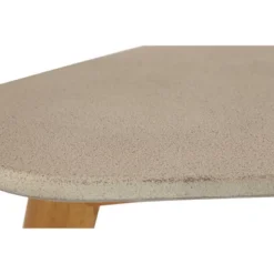 29"x16" Mid-Century Wood Outdoor Accent Table Gray - Olivia & May -Olivia & May GUEST b2be2a18 3ee6 4d69 84ad c47bd6536cc3