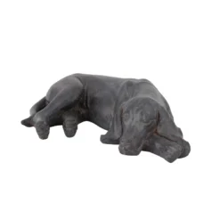 5.7" Magnesium Oxide Modern Farmhouse Dog Garden Sculpture - Olivia & May -Olivia & May GUEST b36c848b 60a8 416a 81f1 d8137869503f