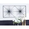 Metal Starburst Sea Urchin Wall Decor With Black Frame - Olivia & May -Olivia & May GUEST b3ba51ab 5e24 4f23 a53e 03c4f0df358a
