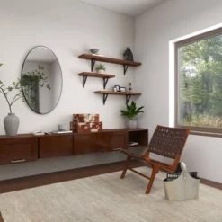 Set Of 2 Cowhide Leather Decorative Boxes Brown/White - Olivia & May -Olivia & May GUEST b3cd68f2 508b 43ed be4e e13f958328c4