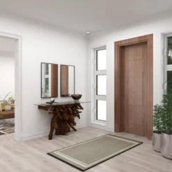 Contemporary Wood Rectangle Shaped Wall Mirror With Thin Minimalistic Frame - Olivia & May -Olivia & May GUEST b49f1520 db41 4f40 b6cd 511dcb5fedfe