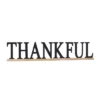 Wood Sign Thankful Wall Decor Black - Olivia & May -Olivia & May GUEST b4b79bd2 7018 46c7 948e 1069dbb06c1a