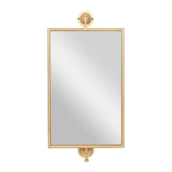 Metal Handmade Rectangular Shaped Wall Mirror - Olivia & May -Olivia & May GUEST b696b60b afb7 4f2a bc9c 98ec7d13f5bc