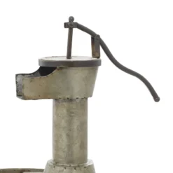 18" X 15" Farmhouse Metal Fountain Gray - Olivia & May -Olivia & May GUEST b768d21a 8679 4d23 a938 c57fd93c2506
