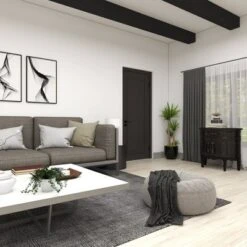 Wood Half Moon Buffet Dark Espresso - Olivia & May -Olivia & May GUEST b7b0e47c d8bf 4f6e 862c e0e8e2bf2c3e