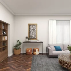 Wood Scroll Arabesque Wall Decor Brown - Olivia & May