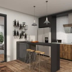 Metal Geometric 7 Bottle Wall Wine Rack With 5 Glass Holder Slots Black - Olivia & May -Olivia & May GUEST b8ad6e29 5762 430c 8520 c179a4c05d38