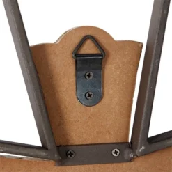 Set Of 2 Metal Cross Carved Wood Wall Decors Black - Olivia & May -Olivia & May GUEST b9a30dff b2ad 42b4 8609 ebc9752fc8da