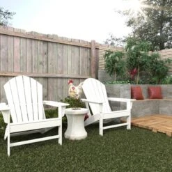 32"x37" Traditional Resin Adirondack Chair - White - Olivia & May -Olivia & May GUEST ba28d948 fa3c 4762 9144 1d72fefdc972