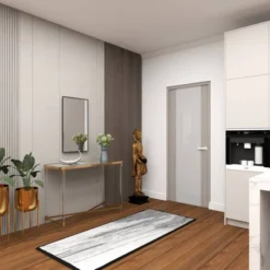 Contemporary Wood Rectangle Shaped Wall Mirror With Thin Minimalistic Frame - Olivia & May -Olivia & May GUEST ba8c5808 5786 47c6 9e72 0c224236fcfc