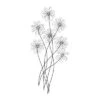 Metal Floral 3D Wire Wall Decor With Crystal Embellishments Black - Olivia & May -Olivia & May GUEST baa91a4b 3819 477c 99c1 80e18d87252a