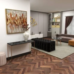 Eclectic Wood Console Table Gold - Olivia & May -Olivia & May GUEST bb63dd9a 9ed3 4738 9e04 c55ee6f87dfd