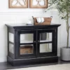 Traditional Wood Cabinet Black - Olivia & May -Olivia & May GUEST bcbf7b73 d80b 4996 88d8 48ef0f4771e8
