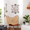 28" X 21" Traditional Metal Live Laugh Love Wall Décor Brown - Olivia & May