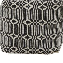 Bohemian Cotton Pouf - Olivia & May 13 Bohemian Cotton Pouf - Olivia & May -Olivia & May GUEST bdc2d6cc 0046 4790 a1fc 2985c57c3b3a