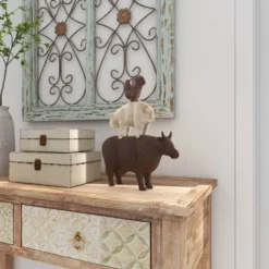 Amazing Animals Stack Sculpture (11"x14") - Olivia & May -Olivia & May GUEST be7a26b2 02f2 4484 a113 04be5cc10125