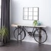 Rustic Metal Console Table Black - Olivia & May -Olivia & May GUEST bea73dd5 65d9 4a46 ae52 19c9cf338593