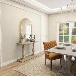 Antique Wood Console Table White - Olivia & May -Olivia & May GUEST c06db8a1 d638 4f9d b522 947b053474df