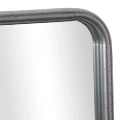 Contemporary Iron Metal Wall Mirror Gray - Olivia & May 18 Contemporary Iron Metal Wall Mirror Gray - Olivia & May -Olivia & May GUEST c245469f e8b1 42be a4f2 3be652e06d52