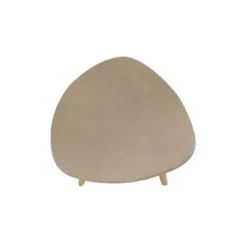 20"x18" Mid-Century Wood Outdoor Accent Table Gray - Olivia & May -Olivia & May GUEST c2497f34 b83e 4c6f 89f4 4307f7036a78