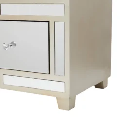 18" X 47" Glam Wood Bench - Olivia & May -Olivia & May GUEST c27ff60e 79b3 471b 99b4 07a772ff34a8