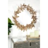 Metal Butterfly Round 3D Wall Mirror Gold - Olivia & May -Olivia & May GUEST c3821fb1 36b1 4771 99e0 f967400a732a