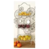 41" 3 Tier Rustic Farmhouse Iron Basket Stand - Olivia & May -Olivia & May GUEST c397e304 a204 46bc 8fbb e323dba097bf