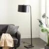 Traditional Metal Floor Lamp Black - Olivia & May -Olivia & May GUEST c4000dd6 e797 49e1 a2e8 1e575206d6e9
