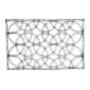 Olivia & May 43"X67" Metal Geometric Quatrefoil Home Wall Decor Black -Olivia & May GUEST c426511c fde4 4a8e 86b9 9a7b5db6a388