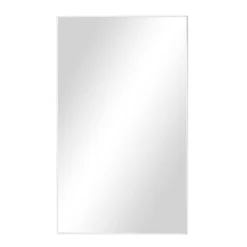 Wood Rectangle Shaped Wall Mirror With Thin Minimalistic Frame - Olivia & May -Olivia & May GUEST c70cf399 b922 45e8 8b8f 449223771887