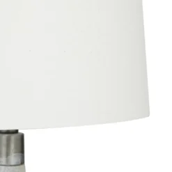 Coastal Glass Table Lamp Set Of 2 Gray - Olivia & May -Olivia & May GUEST c7481fd4 a6c7 427e a09b 6efde1a1bd0b