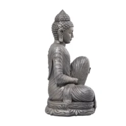 36" Magnesium Oxide Buddha Sculpture For Garden & Outdoor Decor - Olivia & May -Olivia & May GUEST c80df176 b4cc 45fd a016 8d8b06ac6ad6
