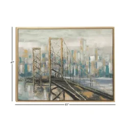Traditional Polystone City Framed Wall Art Light Brown - Olivia & May 6 Traditional Polystone City Framed Wall Art Light Brown - Olivia & May -Olivia & May GUEST c83afd0e 943b 42a0 a55a 31f9e4070186