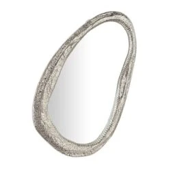 Aluminum Abstract Wall Mirror - Olivia & May -Olivia & May GUEST ca582f03 9d8e 46f7 9313 1d981e4f9b18