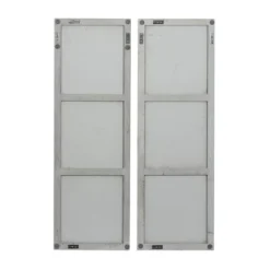 Set Of 2 Wooden Leaf Intricately Carved Wall Decors Gray - Olivia & May -Olivia & May GUEST ca6554ed aed1 432c 9540 08ead3e58af5