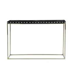 Eclectic Wood Console Table Gold - Olivia & May -Olivia & May GUEST ca8b5b4d fd32 42f9 8634 4ee63f99e8cf
