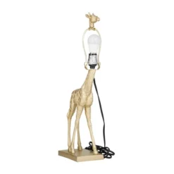 Eclectic Polyresin Giraffe Table Lamp Gold - Olivia & May -Olivia & May GUEST ca9a63eb dd8b 46dd a569 8e106a164a82