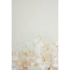 Canvas Tree Framed Wall Art With Silver Frame White - Olivia & May -Olivia & May GUEST cb6c92d6 b00e 4433 91da 4cfebf17f46e