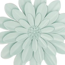 Metal Floral Wall Decor Set Of 3 Green - Olivia & May -Olivia & May GUEST cc1f2a32 6989 4317 a8a6 f5550dc368b0