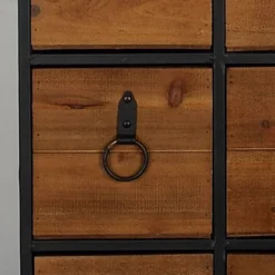 Wood 10 Drawer Footed Chest Olivia & May -Olivia & May GUEST cce572cf ee64 41c4 8b57 f3617640f36e