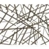 Metal Geometric Overlapping Lines Wall Decor Dark Gray - Olivia & May -Olivia & May GUEST cd526b28 105d 4bce 9272 f1766aa25500