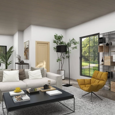 Traditional Metal Floor Lamp Black - Olivia & May 16 Traditional Metal Floor Lamp Black - Olivia & May - Image 14